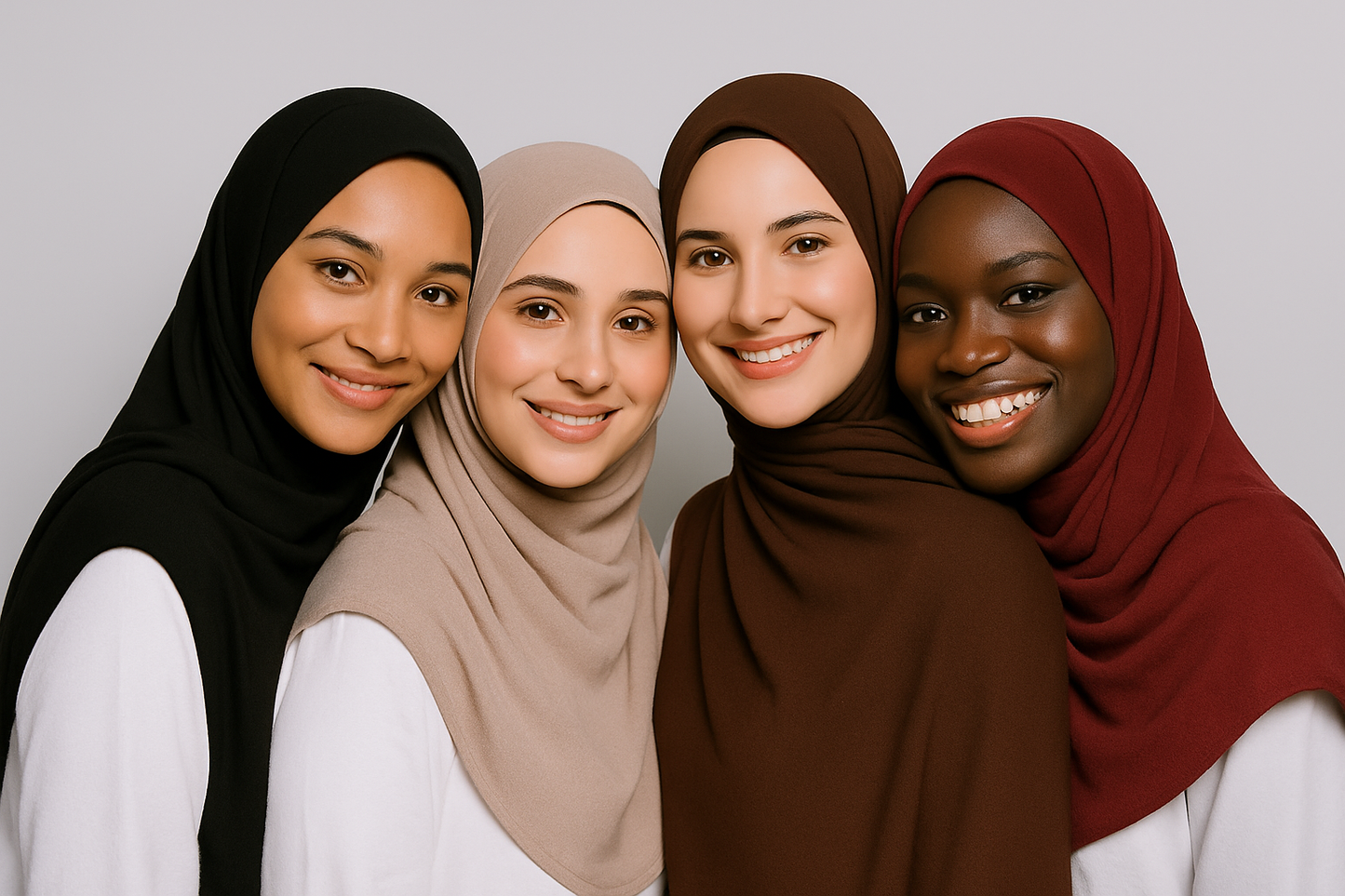 Hijab aimant intégré en Jersey Premium