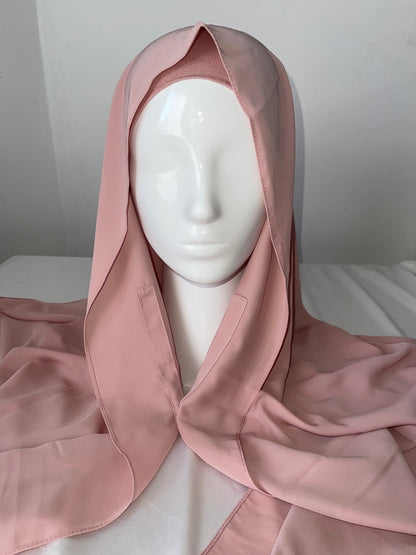 Hijab instantanés soie de Médine