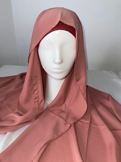 Hijab instantanés soie de Médine